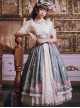 The Poetry Of Roses Series SK Retro Elegant High Waist Classic Lolita Long Skirt