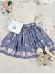 The Poetry Of Roses Series SK Retro Elegant Lace Classic Lolita Daily Short Skirt