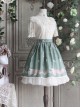 The Poetry Of Roses Series SK Retro Elegant Lace Classic Lolita Daily Short Skirt