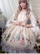 Magic Tea Party *Little Ada's Flowers* Series Retro Lace Sweet Lolita Cover Skirt