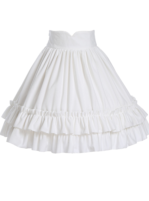 Multicolor Velvet Elegant Classic Lolita Thickening Short Style Skirt