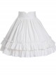Multicolor Velvet Elegant Classic Lolita Thickening Short Style Skirt