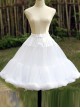 Super Fluffy Violence White Soft Sweet Lolita Cotton Candy Petticoat