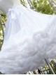 Super Fluffy Violence White Soft Sweet Lolita Cotton Candy Petticoat