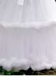 Violence Super Fluffy Cotton Candy Two Layers Sweet Lolita Medium Length Soft Yarn Petticoat