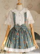 Mechanical Balloon Series Bowknot Sweet Lolita Suspenders Skirt