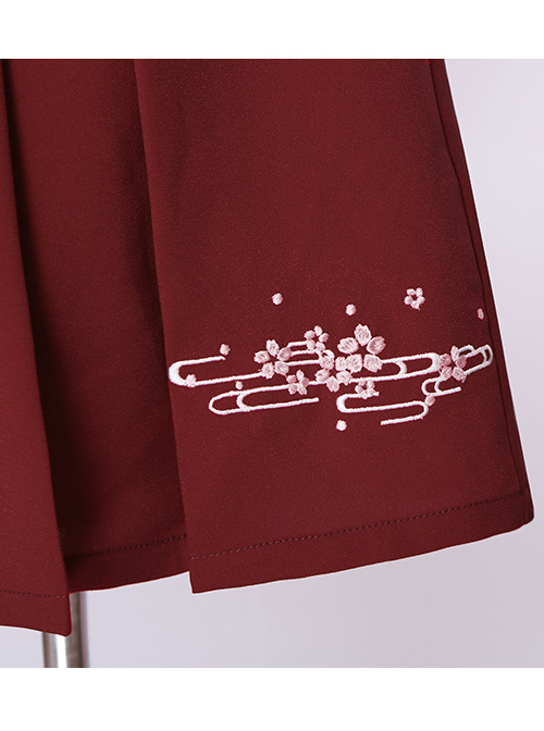 Sakura Rabbit Series Embroidery Sweet Lolita Skirt