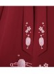 Sakura Rabbit Series Embroidery Sweet Lolita Skirt