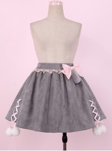 British Shorthair Series Cute Cat Tail Sweet Lolita Skirt