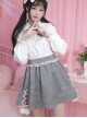 British Shorthair Series Cute Cat Tail Sweet Lolita Skirt