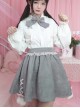 British Shorthair Series Cute Cat Tail Sweet Lolita Skirt