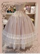 Elegant Adjustable Length Classic Lolita Long Style Petticoat