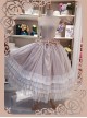 Elegant Adjustable Length Classic Lolita Long Style Petticoat