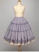 Elegant Bicolor Petticoat Classic Lolita Skirt