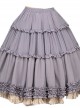 Elegant Bicolor Petticoat Classic Lolita Skirt