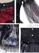 Rose Maiden Series SK Black Sweet Lolita Skirt Set