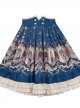 Explore The Stars Series SK Retro Palace Style Classic Lolita Skirt