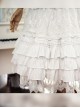 Pure Color Cotton Long Petticoat Classic Lolita Skirt
