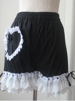 Lolita Black Lace Bloomers