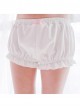 White Lovely Bowknot Lolita Pumpkin Pants