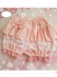 Pure Cotton And Linen Multilayer Sweet Lolita Bloomers