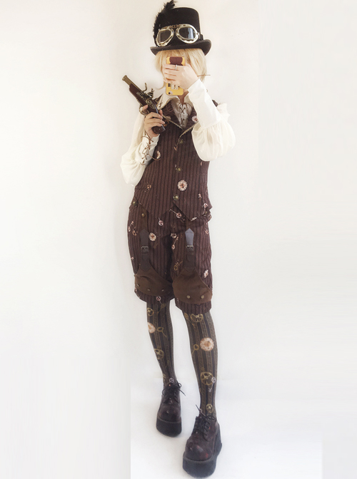 Infanta- Mechanical Doll Series Steampunk Lolita Pants