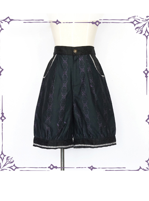 Beauty the Rose Series Gothic Lolita Bloomers