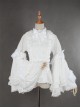 Gorgeous Flare Sleeve White Bowknot Lolita Blouse