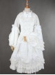 Gorgeous Flare Sleeve White Bowknot Lolita Blouse