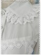 Ordinary Leg-of-mutton Sleeve White Chiffon Classic Lolita Shirt