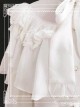 Retro Bowknot Chiffon Lolita Ruffles Long Sleeve Shirt