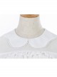 Chiffon Petal Collar Sweet Lolita Short Sleeve Shirt