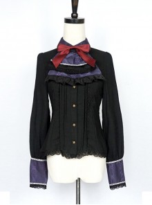 Beauty The Rose Series Puff Sleeve Classic Lolita Shirt