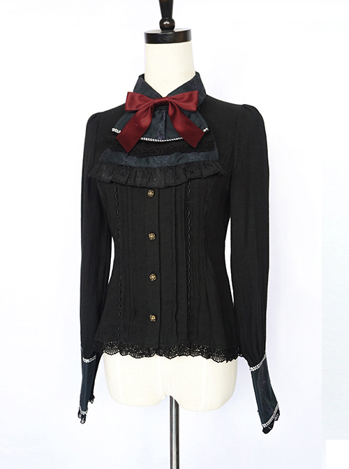 Beauty The Rose Series Puff Sleeve Classic Lolita Shirt