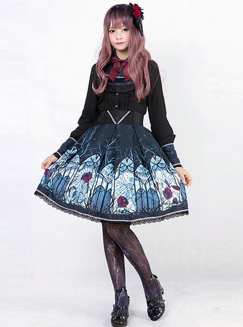 Beauty The Rose Series Puff Sleeve Classic Lolita Shirt