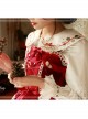 Magic Tea Party Sweet Christmas Series Embroidery Lace Lolita Long Sleeve Shirt