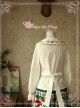 Magic Tea Party Sweet Christmas Series Embroidery Lace Lolita Long Sleeve Shirt