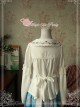 Magic Tea Party Rose Tea Party Series White Chiffon Long Sleeve Lolita Shirt