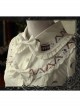 Magic Tea Party Circus Maiden Series Embroidery Lace Lolita Shirt