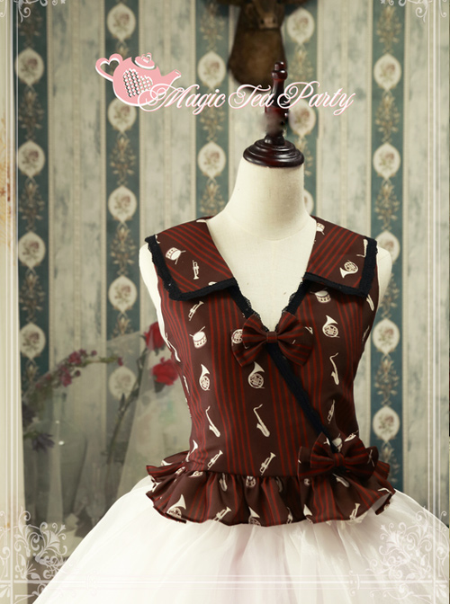 Magic Tea Party Bremen Town Musician Series Classic Lolita Vest