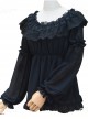 Ruffle Collar Lace Classic Lolita Long Puff Sleeves Shirt