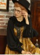 Knife And Sword War Series Ruffle Collar Long Sleeve Lolita Shirt