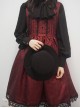 Elegant Lapel Gothic Lolita Long Sleeve Retro Shirt