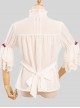 Magic Tea Party City Of Aurora Series Blouses Chinese Style Classic Lolita Short Sleeve Shirt