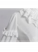 Magic Tea Party Rose Knight Series Classic Lolita White Or Black Long Sleeve Shirt