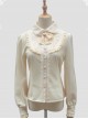 Lace Ruffle Retro Long Sleeve Classic Lolita Shirt