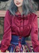 Autumn Dew Series Lapel Embroidery Classic Lolita Autumn Winter Long Sleeve Shirt