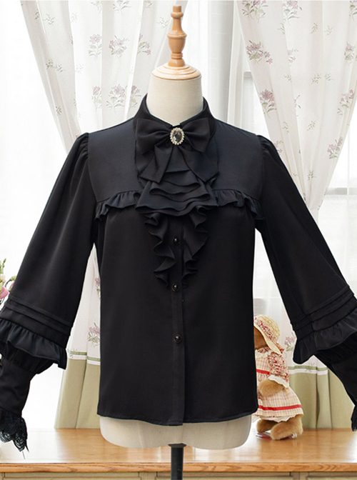 Sonata Series Elegant Classic Lolita Long Sleeve Shirt