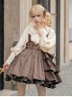 Vanilla Latte Series Retro Elegant Classic Lolita Long Sleeve Shirt