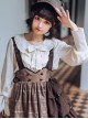 Vanilla Latte Series Retro Elegant Classic Lolita Long Sleeve Shirt